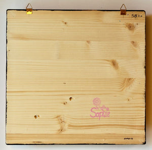 Schmuck-Aufbewahrung, Wand-Display aus Holz - Theca S5